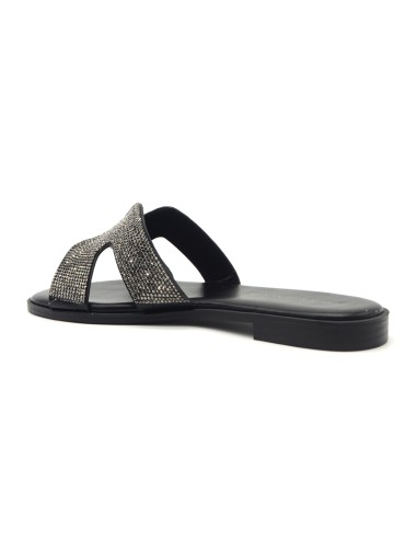Kharisma sandalo a ciabatta con strass